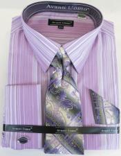  Lavender Colorful Mens Dress Shirt