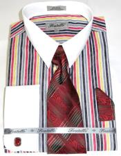 	
White collar shirt