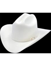  White Cowboy Hat 6x Available Los