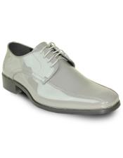  Grey Vangelo Tuxedo Shoes