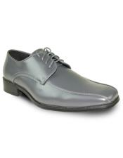  Iron Grey Matte Vangelo Tuxedo Shoes