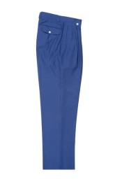  Wide Leg Pants 100% Wool By Extrema - Mens