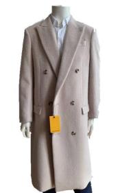  Mens Overcoat - Full Length Topcoat