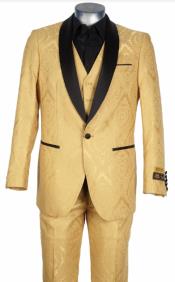 GoldSuit-GoldTuxedo-Vest+Jacket+