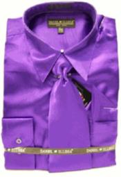  Groomsmen Dress Shirts Purple