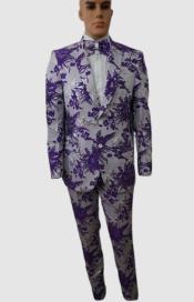  Suits - Wedding Suit - Paisley Suit - Floral