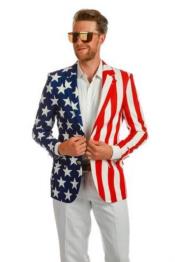 American Flag Blazer - American Flag