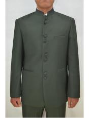  Green Groomsmen Suit