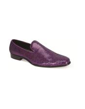  Purple Pearl Mens Dress Shoe