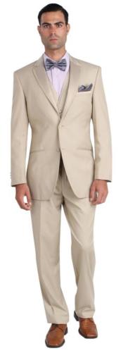  Tuxedo - Tan Wedding Suit