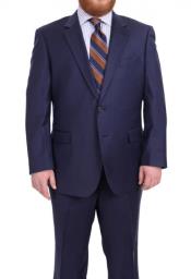  Suits For Big Belly Solid Navy