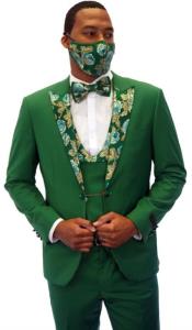  Green Tuxedo - Green Tux Wedding - Emerald Green