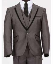  Tuxedo + Boys Dark Grey Suit