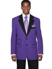  7  Mens Purple Tuxedo With