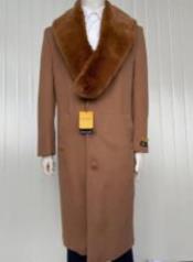  Mens Full Length and Cashmere Overcoat