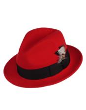  Mens Hat in Red