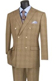  Mens Plaid Suit - Windowpane Suit