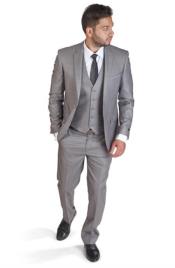  34s Suit - 34 Short Silver