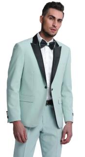  Green Tuxedo - Wedding Suit - Green Prom Suit