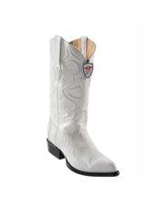  Cowboy Boot - White