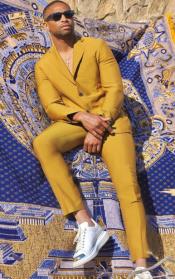  Mens Gold Suit - Gold Prom