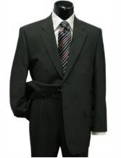  Short Suit - Mens Black Suits 48s - Wool