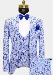  And Blue Tuxedo Silver and Blue