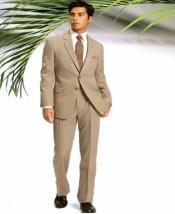  36 Long Suit - Size 36L Light Tan Suit