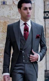  Mens Suits with Double Breasted Vest