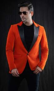  Tuxedo Jacket - Kingsman Orange Tuxedo
