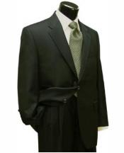  Suit Size - "Dark Olive Green" Mens Suits 46r