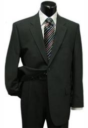  46r Suit Size - "Black" Mens