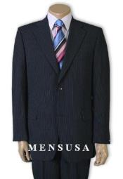  Suit Size - "Dark Navy Blue" Mens Suits 46r