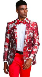  Prom Suit - Red Prom Tux - Red Suits