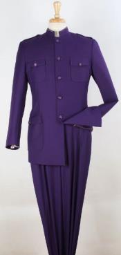  Cheap Plus Size Mens Purple Suit