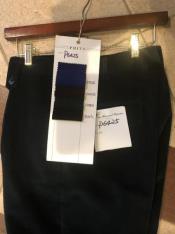  Pleated Dress Pant Black