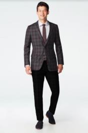  Style#PRonti-B6362 100% Wool Blazer - Vested