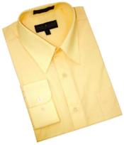  Shirts For Groom - Groomsmen Dress Shirt Yellow