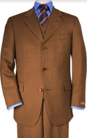  Classic Fit - 100% Wool Brown