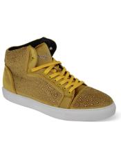 MensSneakerStyleShoes-Gold