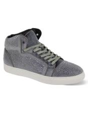 MensSneakerStyleShoes-Silver