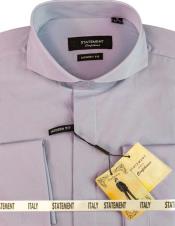 MensTaperedDressShirts-LavenderShirt-100%Cotton
