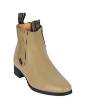  Deerskin Cowboy Boots - Oryx Deerskin