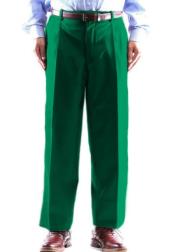  Augusta Green Dress Pants - Wool