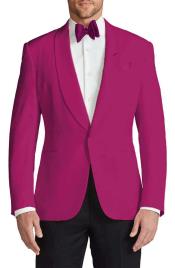  Mens Velvet Dinner Jacket Pink -