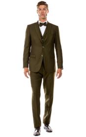  Product#JA60649 Burgundy Suit - Herringbone Suit