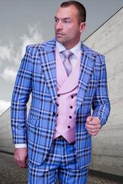  Product#JA60664 Statement Suits - Plaid Suits