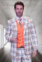  Product#JA60665 Statement Suits - Plaid Suits