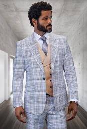  Product#JA60667 Statement Suits - Plaid Suits