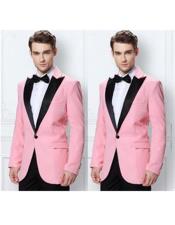  Pink Tuxedo - Pink Dinner Jacket